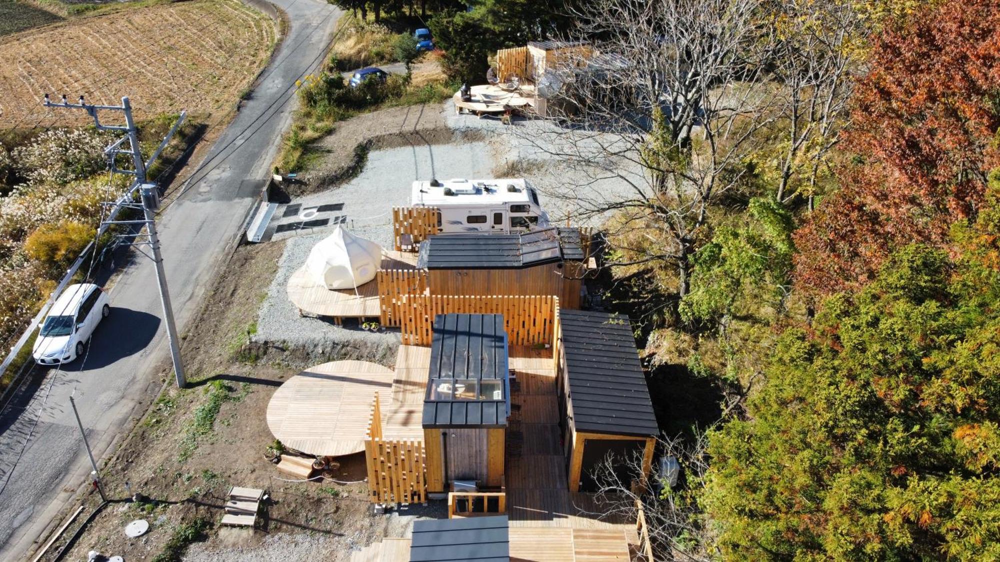 Fuji Dome Glamping Hotel Fujikawaguchiko Exterior photo