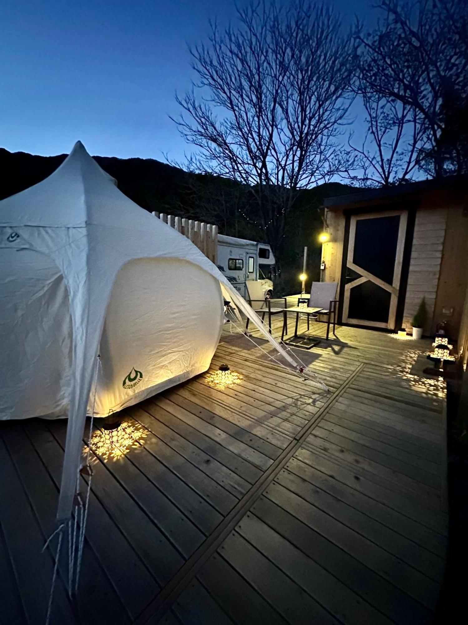 Fuji Dome Glamping Hotel Fujikawaguchiko Exterior photo