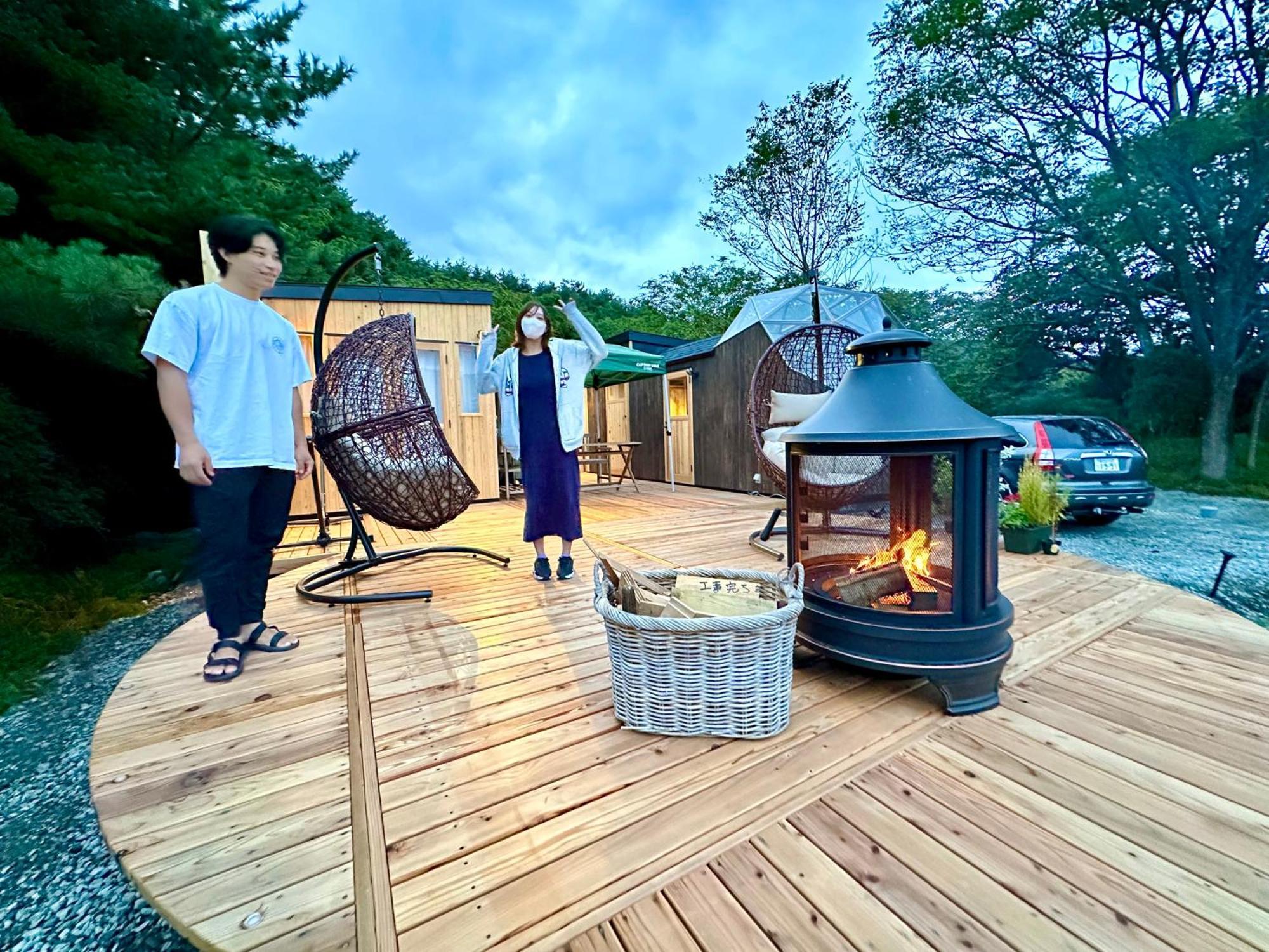 Fuji Dome Glamping Hotel Fujikawaguchiko Exterior photo