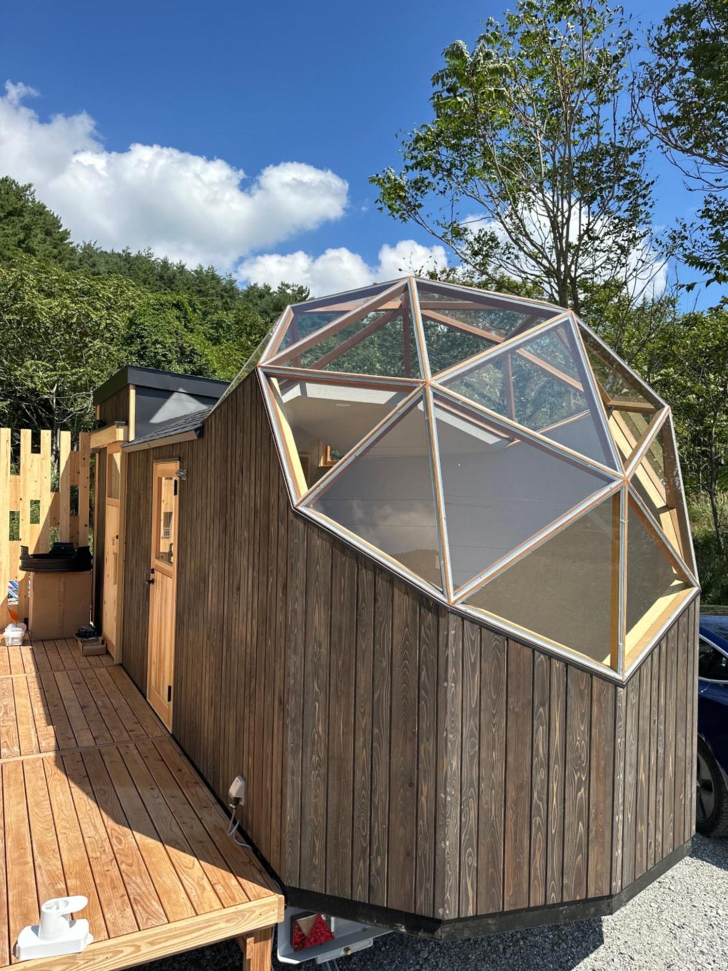 Fuji Dome Glamping Hotel Fujikawaguchiko Exterior photo